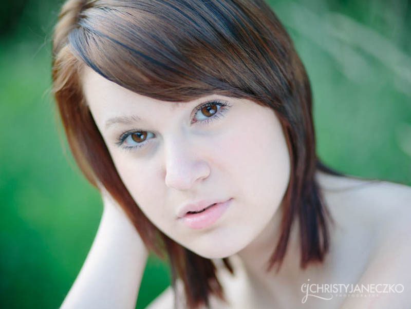 hannah elk mound, wi high school senior photographer Christy