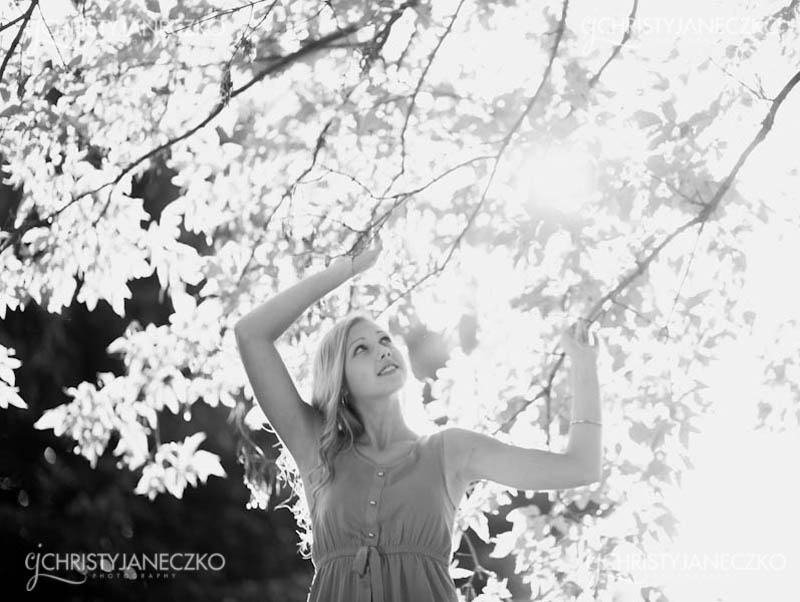 nicole bloomer, wi high school senior photographer Christy Janeczko