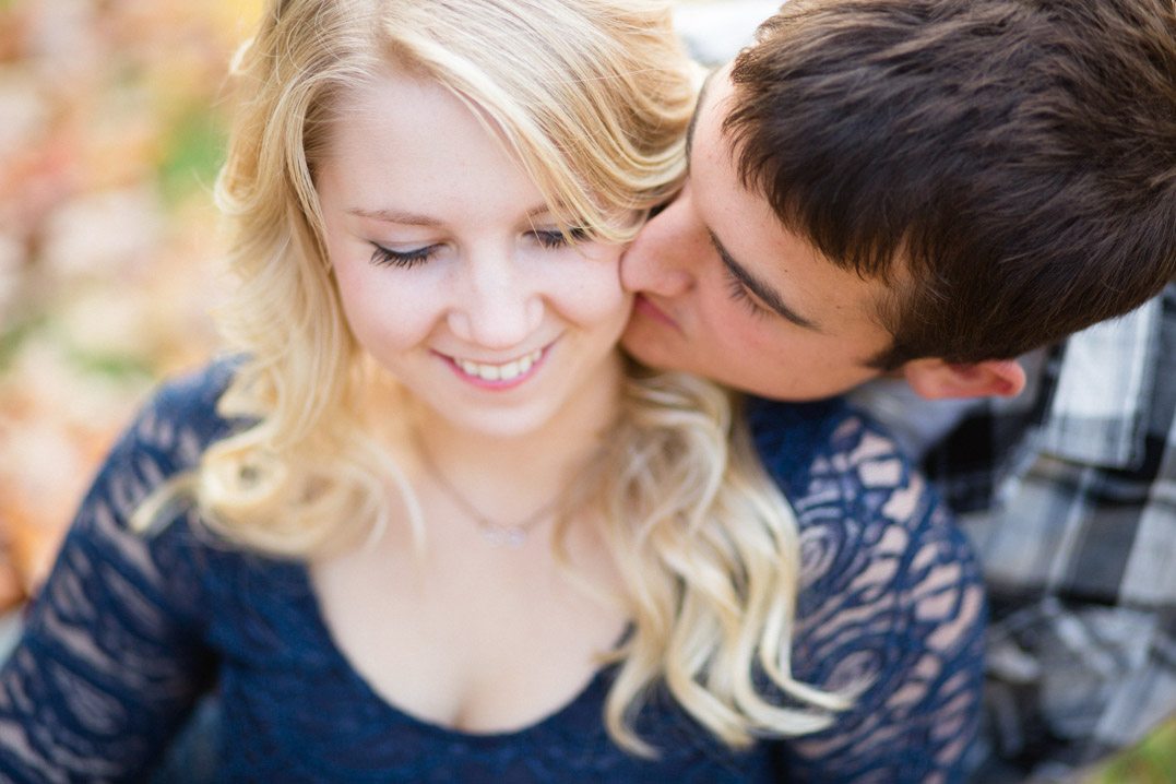 fall engagement pictures bloomer wi 