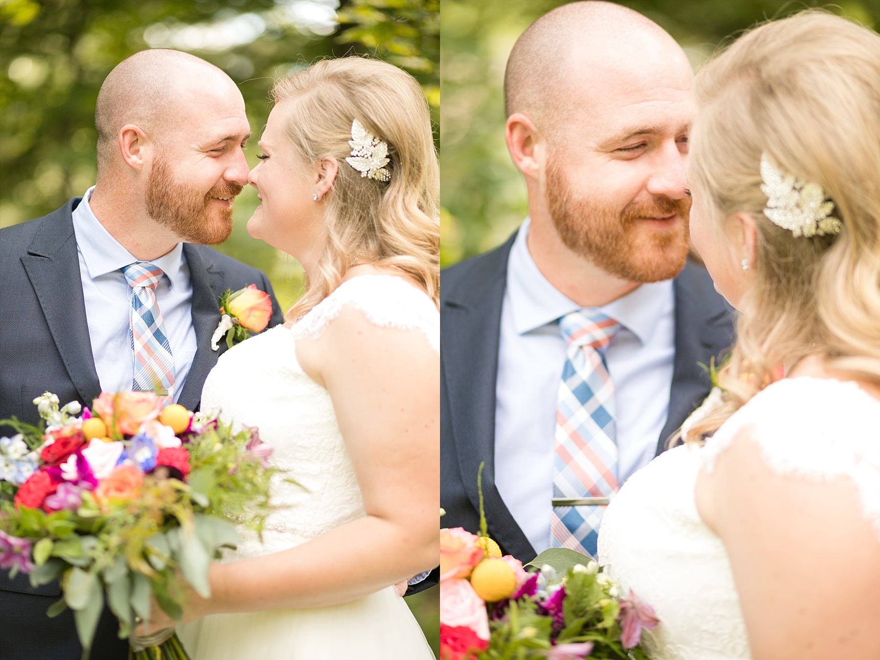An intimate backyard wedding with little flecks of golden light shining through the trees, and so much laughter, joy and the good kind of tears made for a beautiful fete for Amber & Glenn.