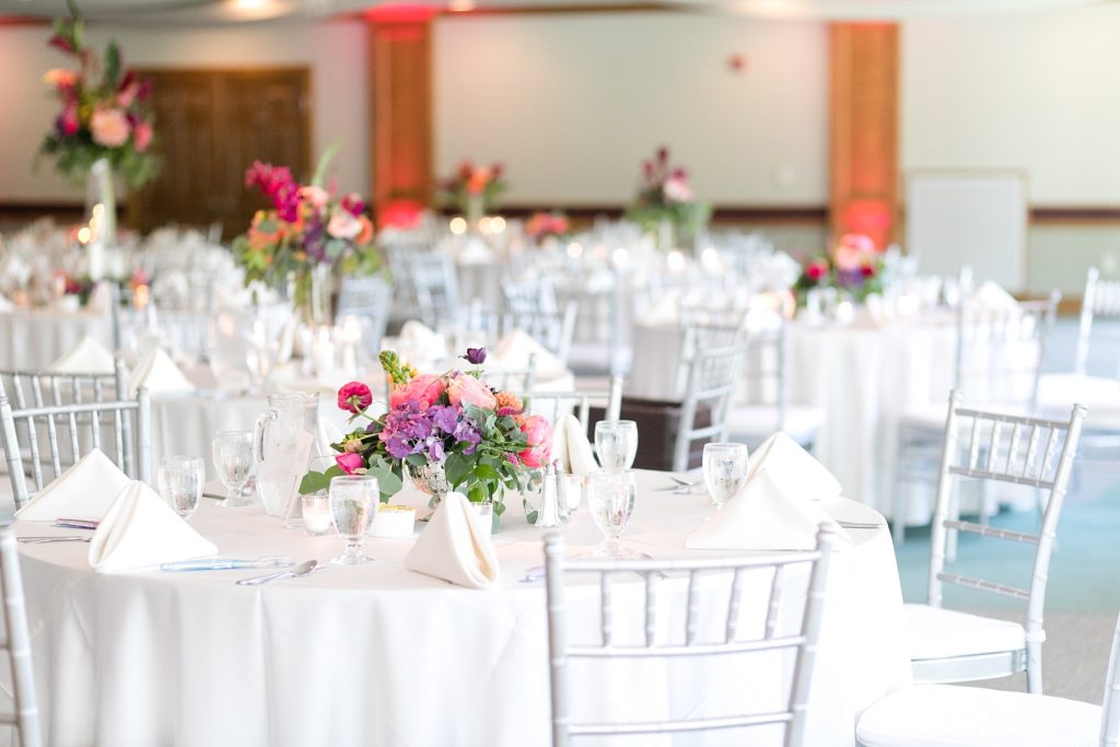 ball room and decor at The Florian Gardens by Allure Premiere Event Florists